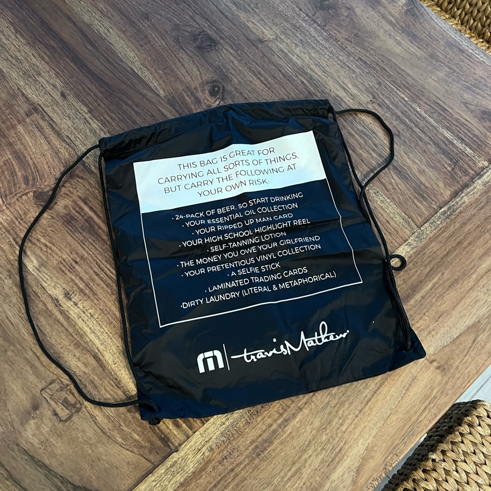 Travis Matthew Drawstring Backpack - image 2